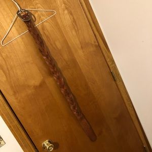 Light Brown Leather AEO Belt